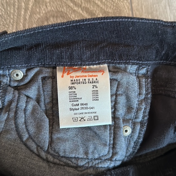 Citizens of Humanity Black Corduroy Pants Size 27 - Picture 7 of 8